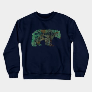 BoHo Wildlife Bear Crewneck Sweatshirt